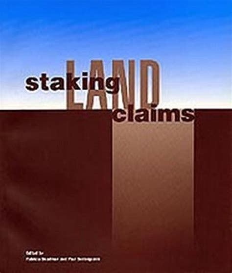 land staking|staking land claims.